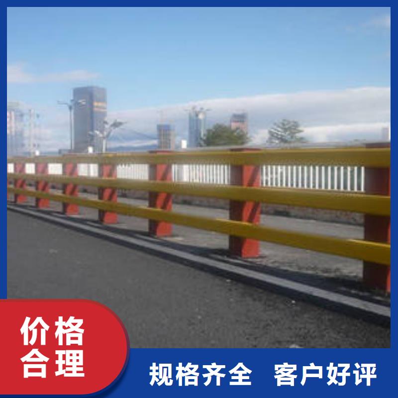 不锈钢桥梁护栏立柱安装便捷