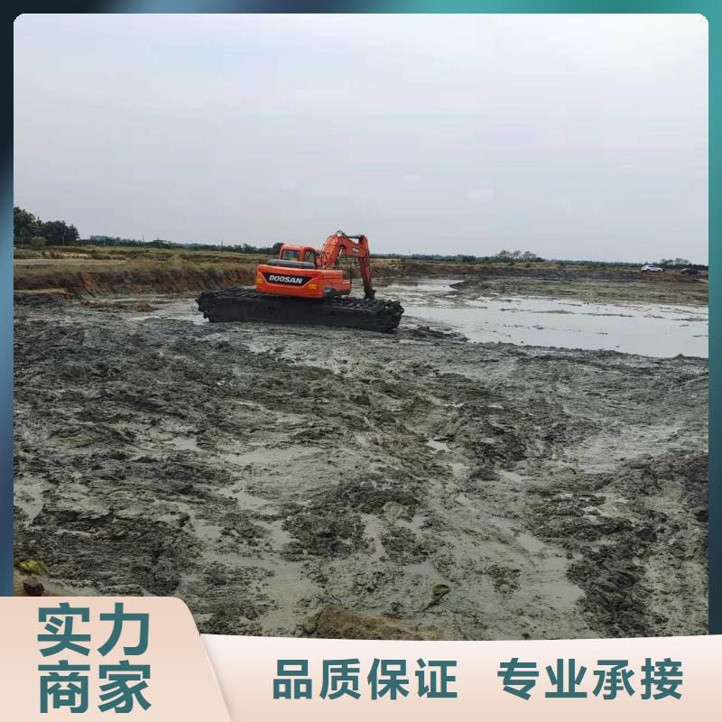 河南【郑州】本土水陆两用挖掘机出租技术精湛