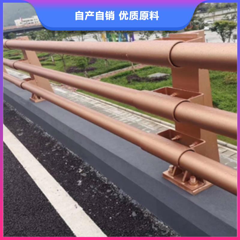 安装：可定制{展鸿}不锈钢复合管桥梁护栏品质可靠
