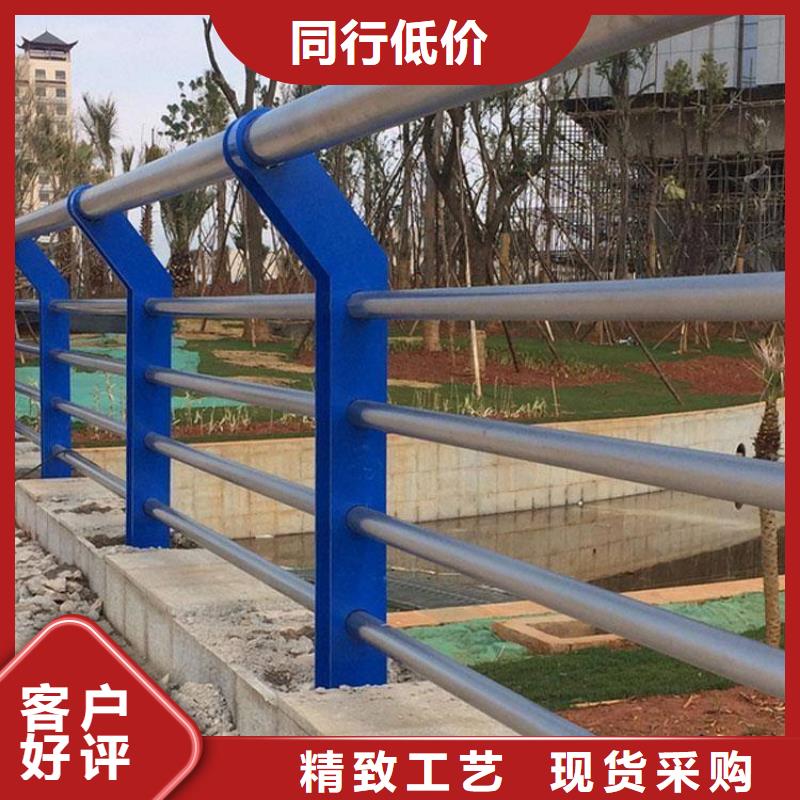 本地[渤莱特]加工定制Q355桥梁防撞护栏复合管栏杆批发制造  