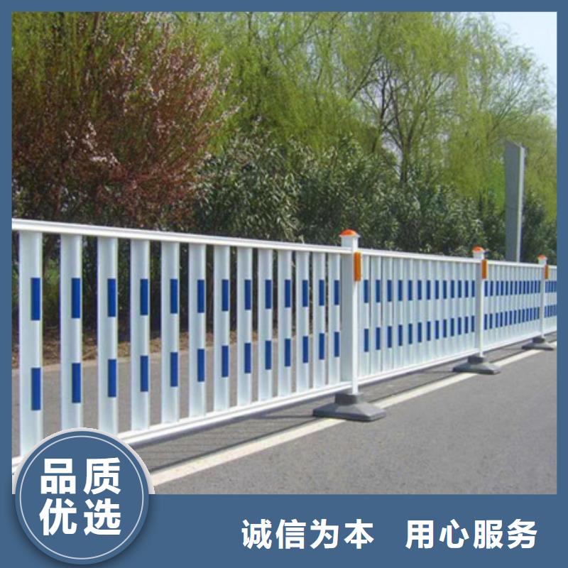 铁路桃形护栏厂桥梁防撞方钢护栏厂规格保证