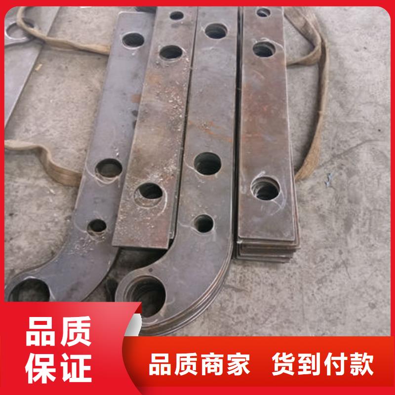 订购【鑫旺通】不锈钢复合管河道护栏组装简单