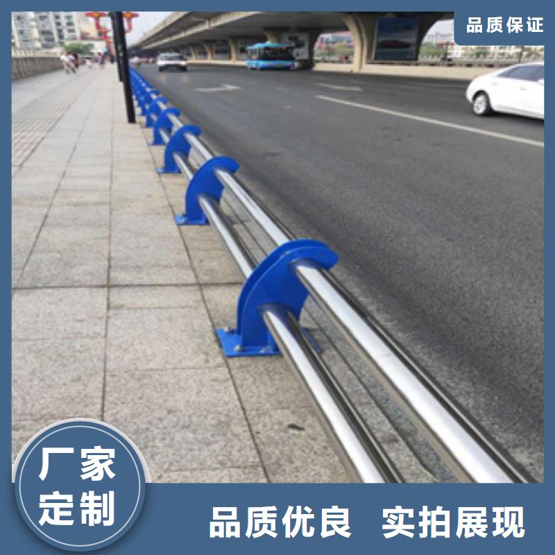 不锈钢复合管桥梁护栏质量轻强度高