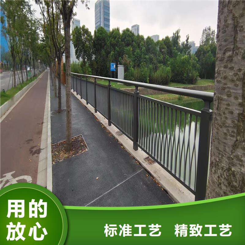 江苏南京定制市不锈钢复合管校园护栏线条流畅