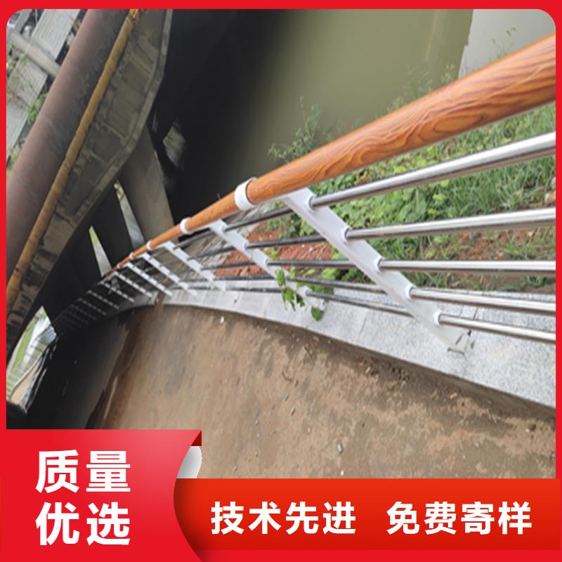 江西赣州该地市钢管氟碳漆喷塑栏杆物美价廉