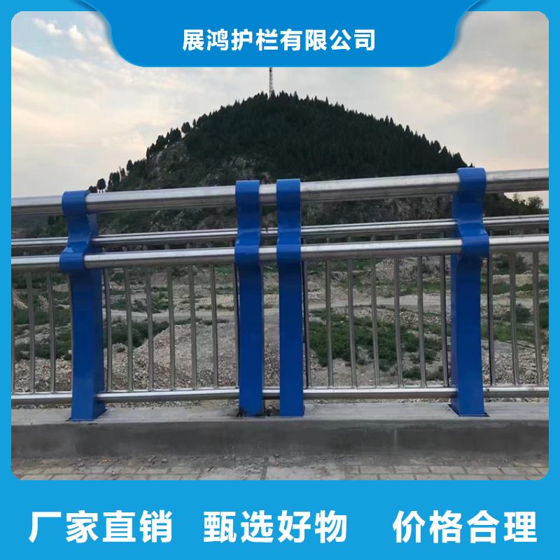 氟碳漆桥梁防撞护栏纯手工焊接美观坚固