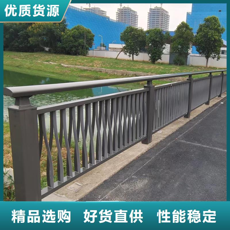 安徽六安本土碳素钢复合管桥梁栏杆现场安装