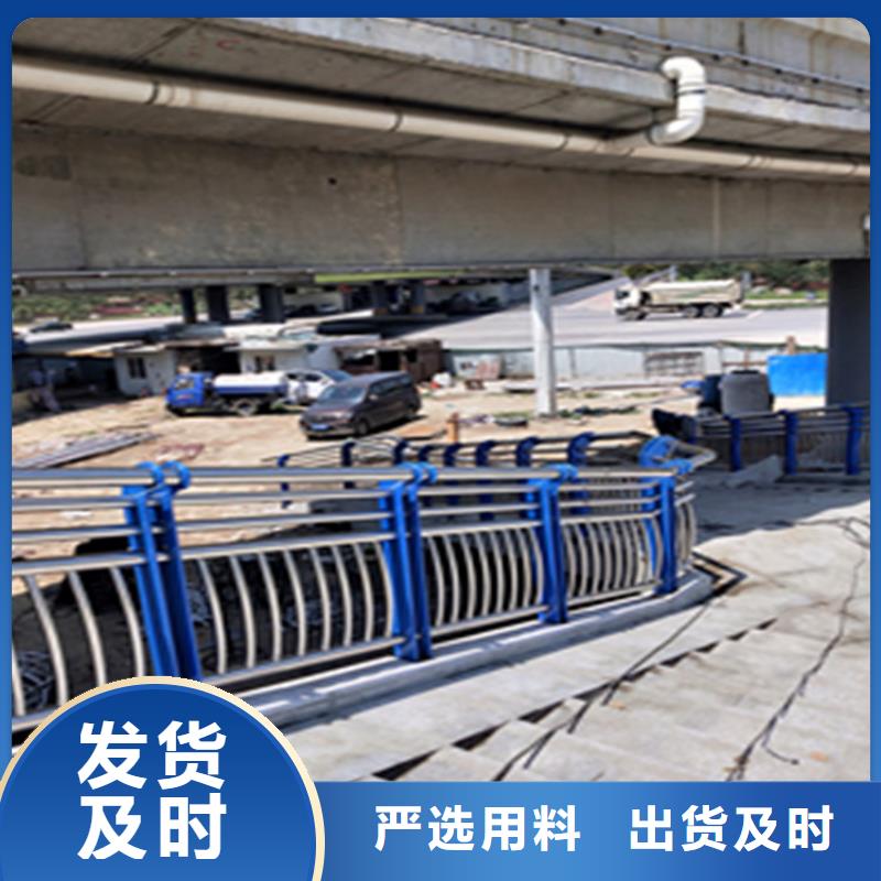 四川省自贡优选椭圆管景观河道栏杆 耐低温简单实用 