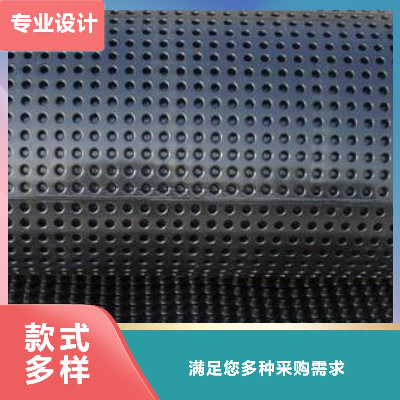 品质商家(鼎诺)批发2cm屋顶绿化用排水板凹凸型塑料排水板价格