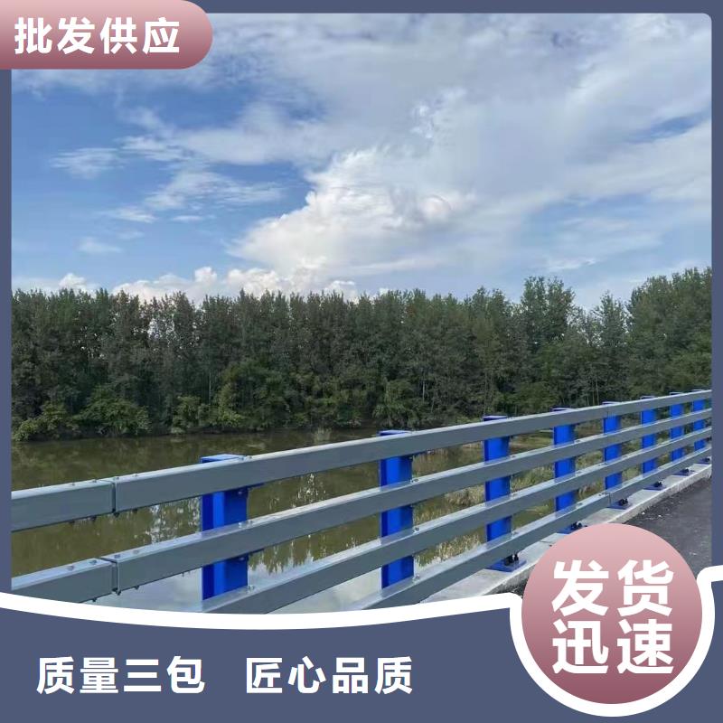 【鑫方达】定安县河道防撞桥梁护栏桥梁河道防撞护栏加工定制