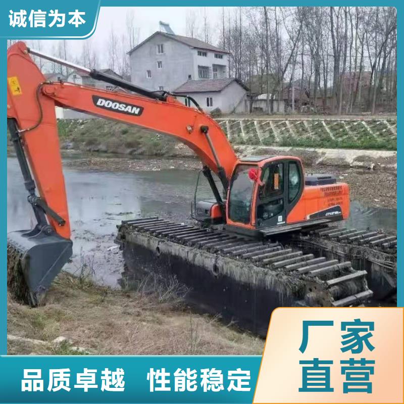 供应能在河道里干活的挖掘机租赁厂家