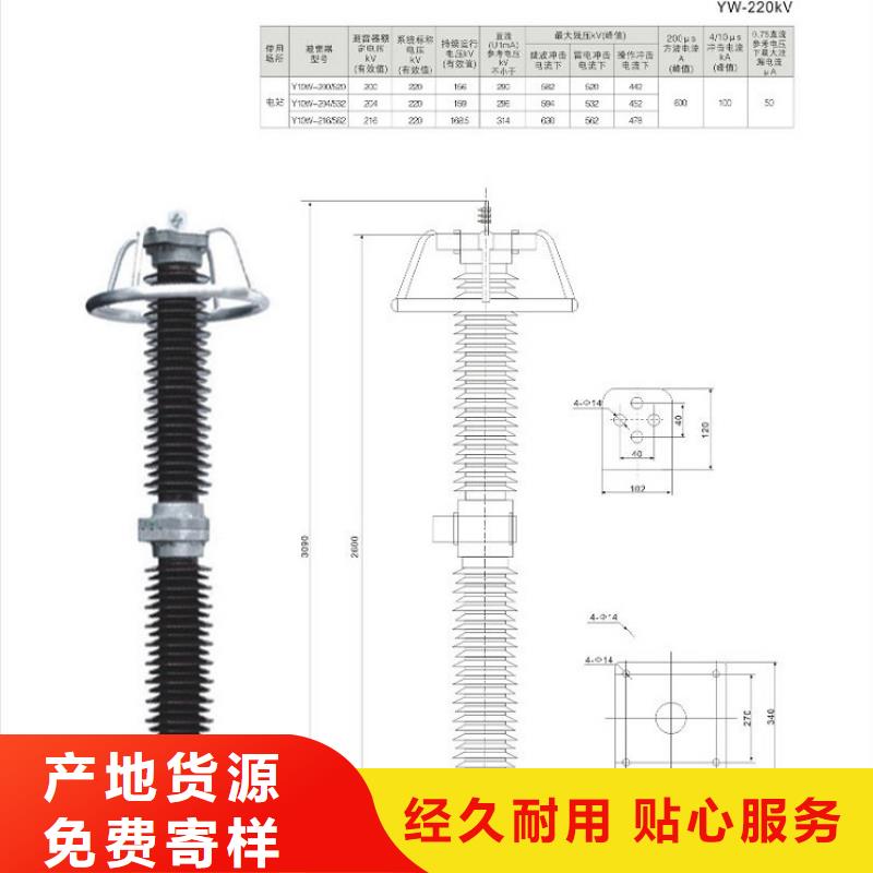 品牌【羿振电气】HY5W5-17/50金属氧化物避雷器