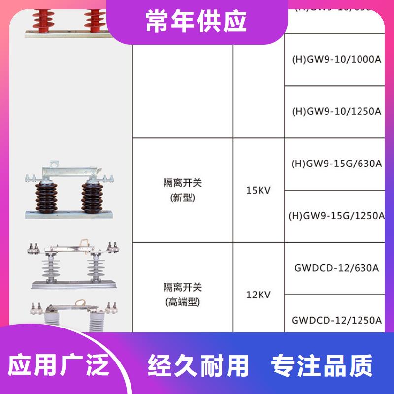 品牌【羿振电气】10KV单级隔离开关HGW9-15/200隔离刀闸生产厂家