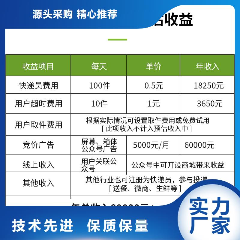 上海优选智能快递柜全国发货厂家